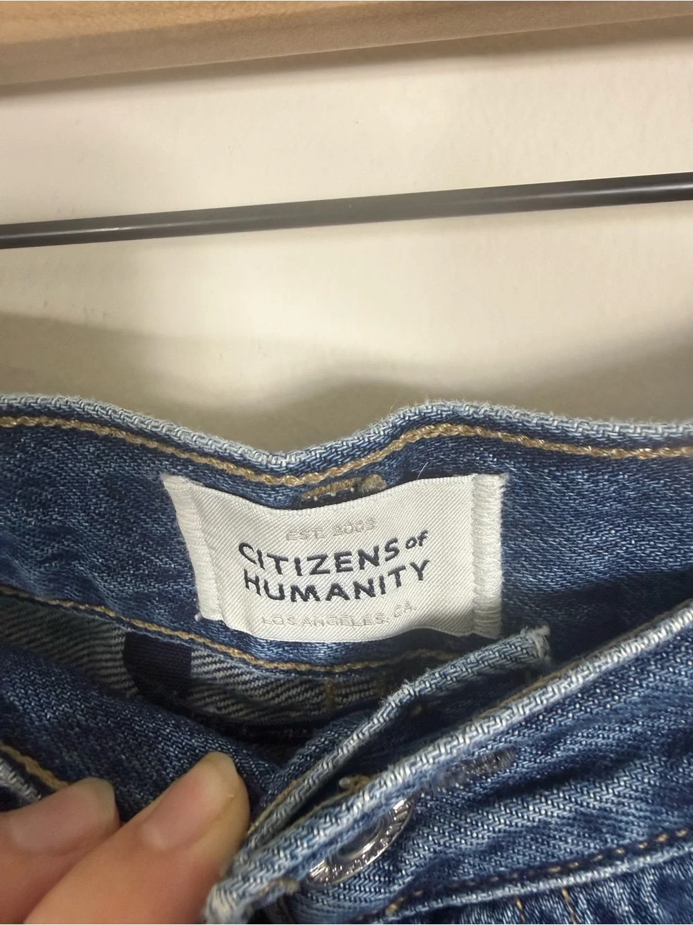 Citizens of Humanity Annina Trouser Jeans in Blue Rose Size 31